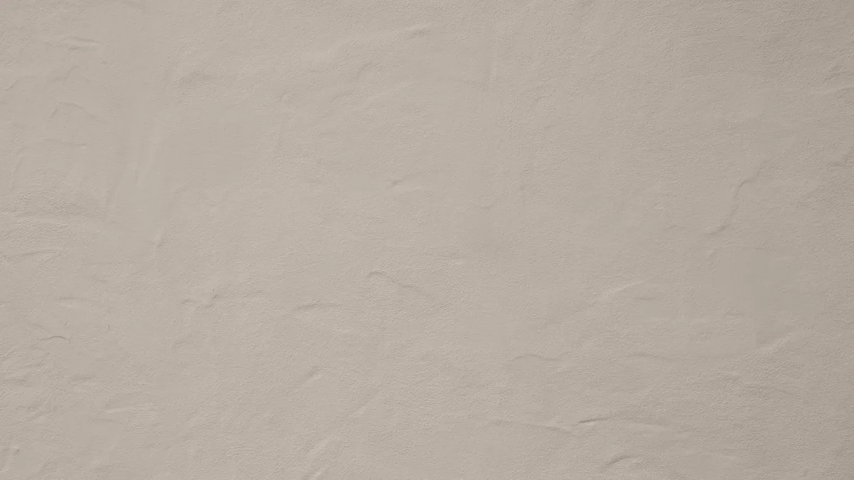 Verriebene Lehmputzfläche mit feiner Struktur
